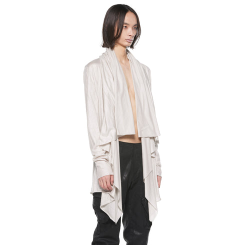 JULIUS 927CUM5 Light Plaster / Veiled Cardigan