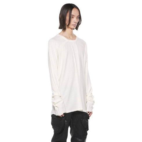 JULIUS 927KNM1 Ivory / Dimensional Knit Top