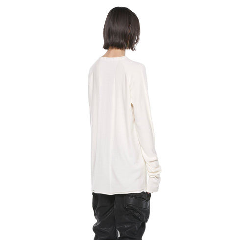 JULIUS 927KNM1 Ivory / Dimensional Knit Top