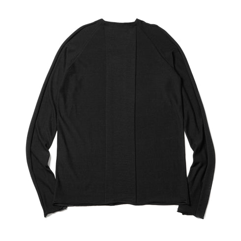 JULIUS 927KNM1 Black / Dimensional Knit Top