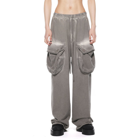 JULIUS 927PAM11 Cement / Gasmask Wide Pants