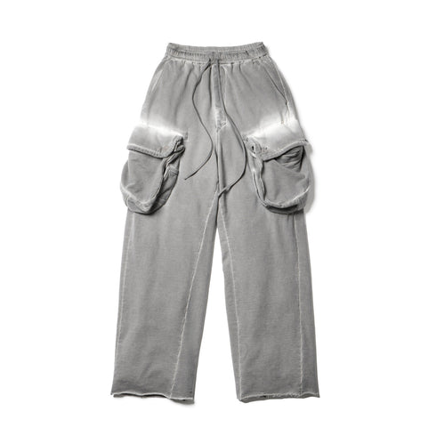 JULIUS 927PAM11 Cement / Gasmask Wide Pants