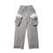 JULIUS 927PAM11 Cement / Gasmask Wide Pants