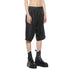 JULIUS 927PAM6 Black / Drop Crotch Short Pants