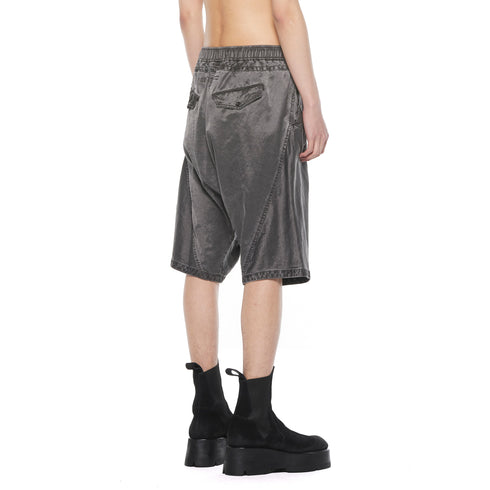 JULIUS 927PAM6-G Ash Gray / Drop Crotch Short Pants
