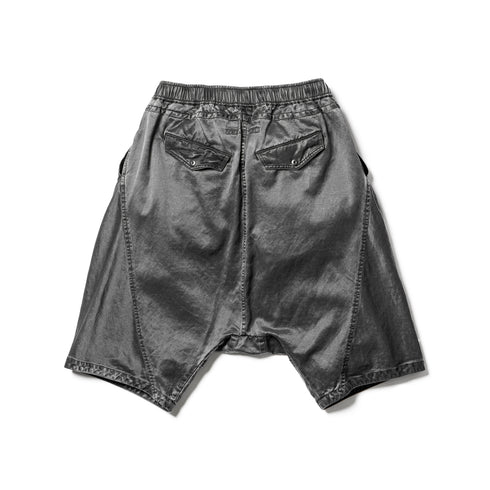 JULIUS 927PAM6-G Ash Gray / Drop Crotch Short Pants