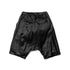 JULIUS 927PAM6 Black / Drop Crotch Short Pants