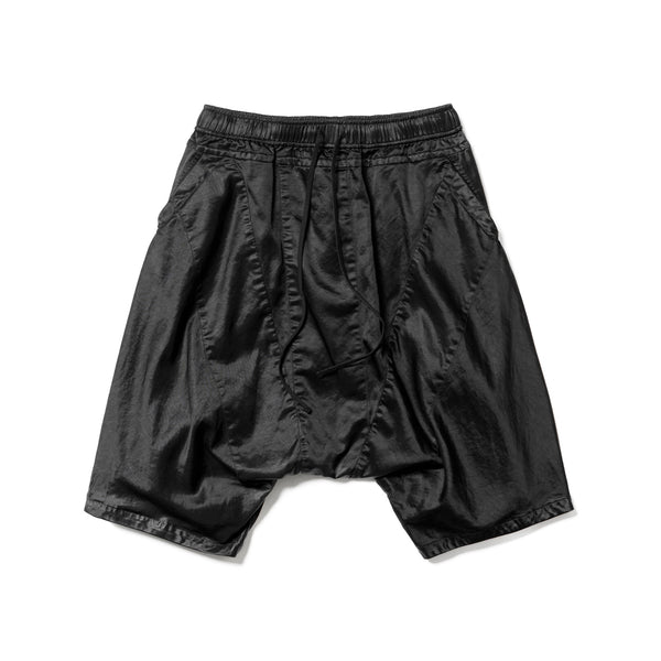 JULIUS 927PAM6 Black / Drop Crotch Short Pants