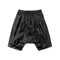 JULIUS 927PAM6 Black / Drop Crotch Short Pants