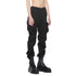 JULIUS 927PAM7 Black / Gasmask Skinny Pants