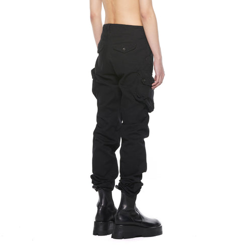 JULIUS 927PAM7 Black / Gasmask Skinny Pants