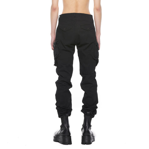 JULIUS 927PAM7 Black / Gasmask Skinny Pants