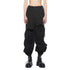 JULIUS 927PAM8 Black / Destroy Baggy Pants