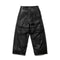 JULIUS 927PAM8-C Black / Coated Destroy Baggy Pants