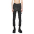 JULIUS 927PAM9-C Black / Coated Gazelle Skinny Pants