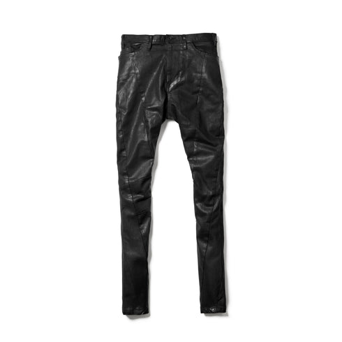 JULIUS 927PAM9-C Black / Coated Gazelle Skinny Pants