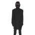 JULIUS 927SHM1 Black / High Neck Shirt