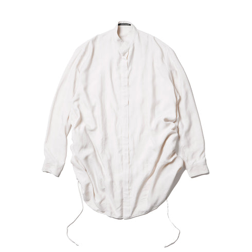 JULIUS 927SHM2 Light Plaster / Shirring Shirt