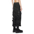 JULIUS 927SKU1 Black / Dimensional Knit Skirt