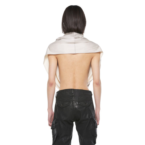 JULIUS 927STU1 Light Plaster / Layerd Hoop Stole