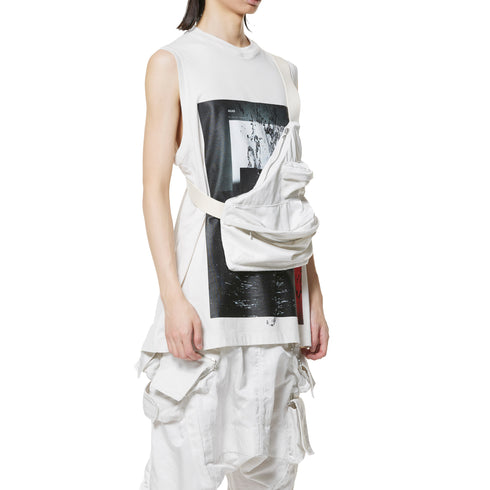 JULIUS 947BGU1 Off White / Tactical Body Bag