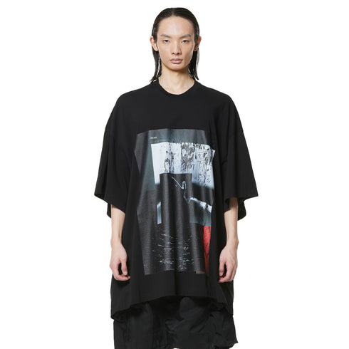 JULIUS 947CPM1 Black / Prayer Super Big T-Shirt