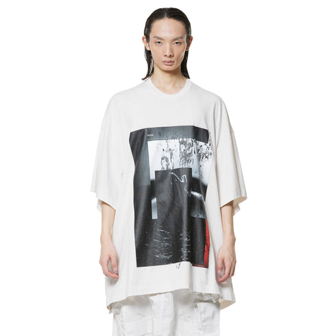 JULIUS 947CPM1 Off White / Prayer Super Big T-Shirt