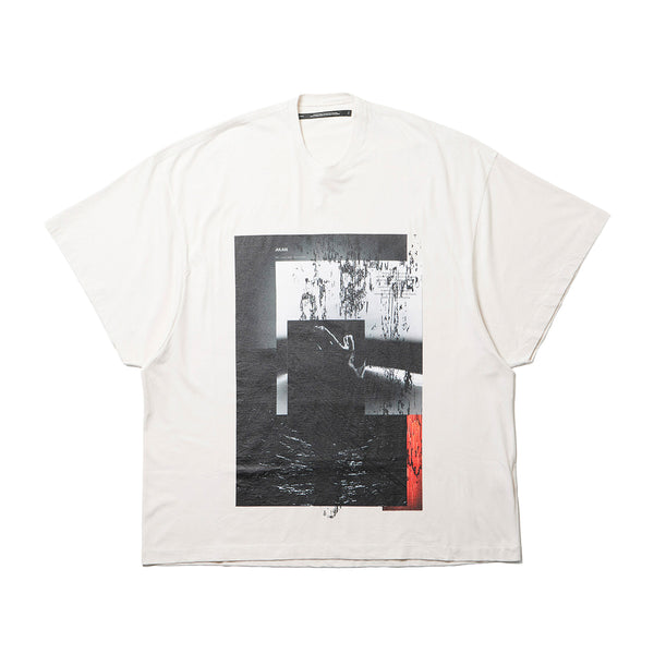 JULIUS 947CPM1 Off White / Prayer Super Big T-Shirt
