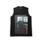 JULIUS 947CPM2 Black / Prayer Sleeve Less Top