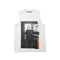 JULIUS 947CPM2 Off White / Prayer Sleeve Less Top