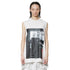 JULIUS 947CPM2 Off White / Prayer Sleeve Less Top