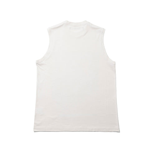 JULIUS 947CPM2 Off White / Prayer Sleeve Less Top