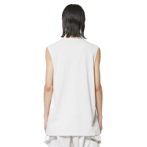 JULIUS 947CPM2 Off White / Prayer Sleeve Less Top