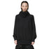 JULIUS 947CUM2-P Black / W Neck Printed Hoodie