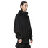 JULIUS 947CUM2-P Black / W Neck Printed Hoodie