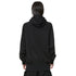 JULIUS 947CUM2-P Black / W Neck Printed Hoodie