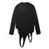 JULIUS 947CUM3 Black / Loots Long Sleeve Top