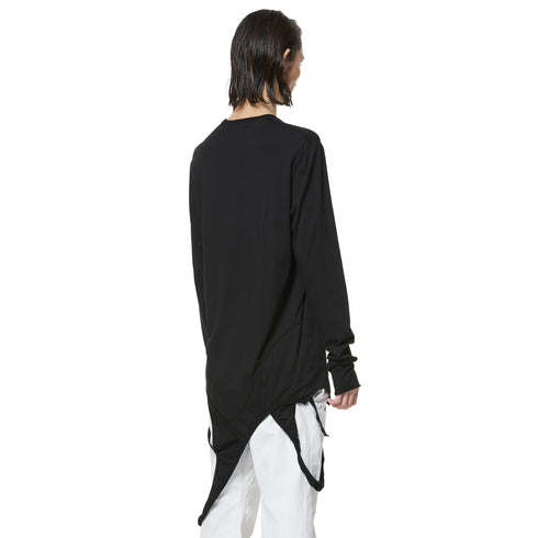 JULIUS 947CUM3 Black / Loots Long Sleeve Top