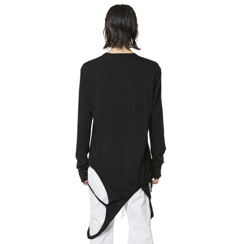 JULIUS 947CUM3 Black / Loots Long Sleeve Top