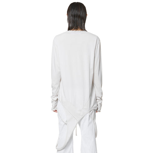 JULIUS 947CUM3 Off White / Loots Long Sleeve Top