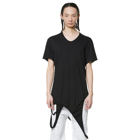 JULIUS 947CUM4 Black / Loots Half Sleeve Top