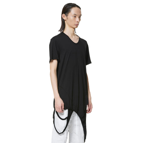 JULIUS 947CUM4 Black / Loots Half Sleeve Top