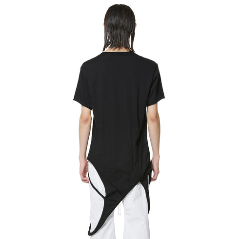 JULIUS 947CUM4 Black / Loots Half Sleeve Top