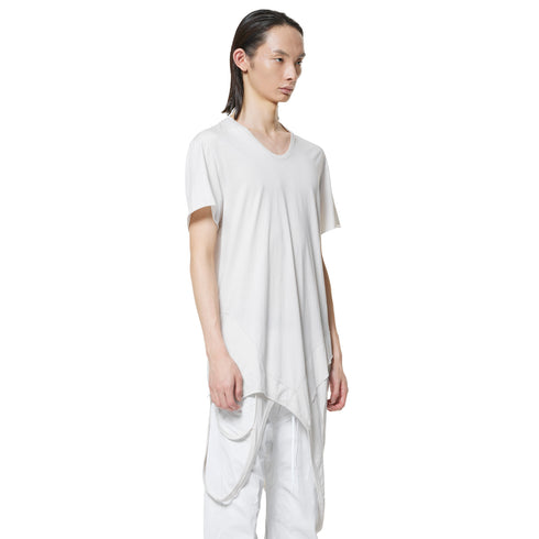 JULIUS 947CUM4 Off White / Loots Half Sleeve Top