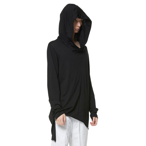 JULIUS 947CUM6 Black / Hoodie Top