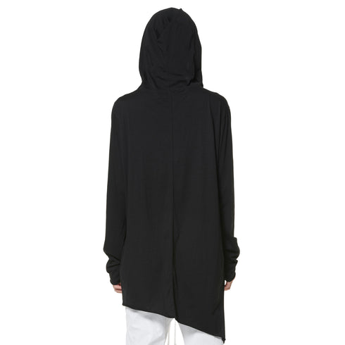 JULIUS 947CUM6 Black / Hoodie Top