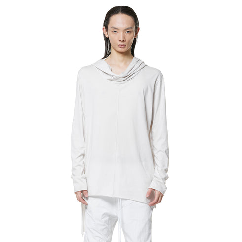 JULIUS 947CUM6 Off White / Hoodie Top