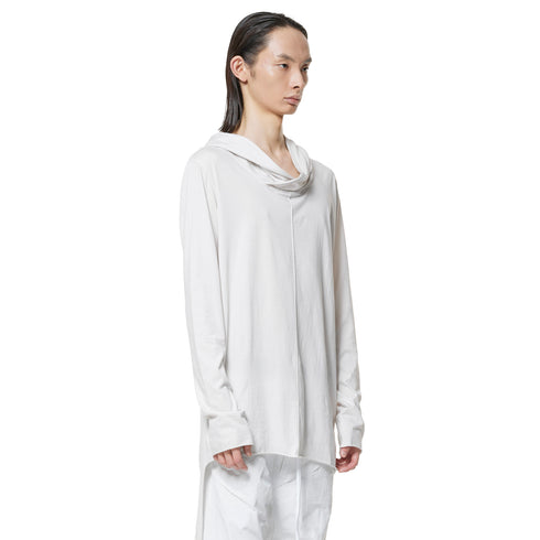 JULIUS 947CUM6 Off White / Hoodie Top