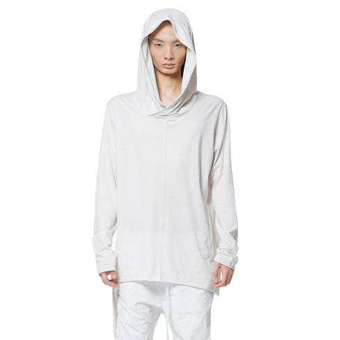 JULIUS 947CUM6 Off White / Hoodie Top