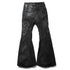 JULIUS 947PAM1-C Luster Black / Coated Jet Pants